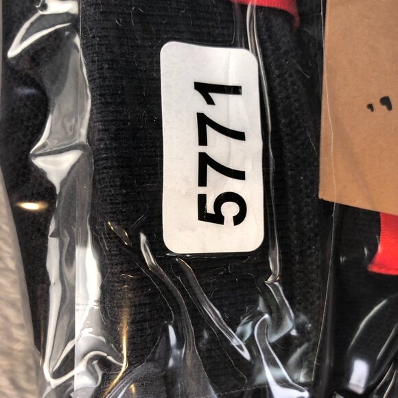 Izod Mens Double Pique Rugby Polo Shirt Medium Black Long Sleeve Classic Casual - Picture 11 of 11